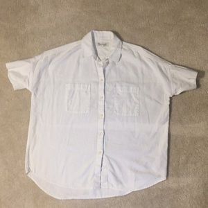Madewell courier shirt, Sz XS